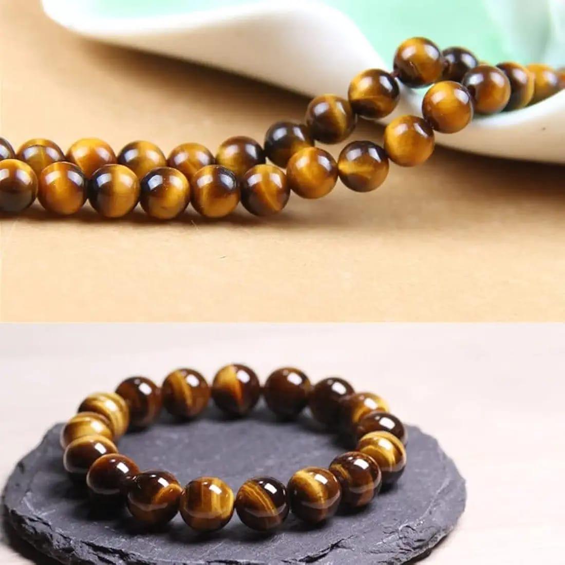 Original Tiger Eye Healing Stone Bracelet For Him & Her