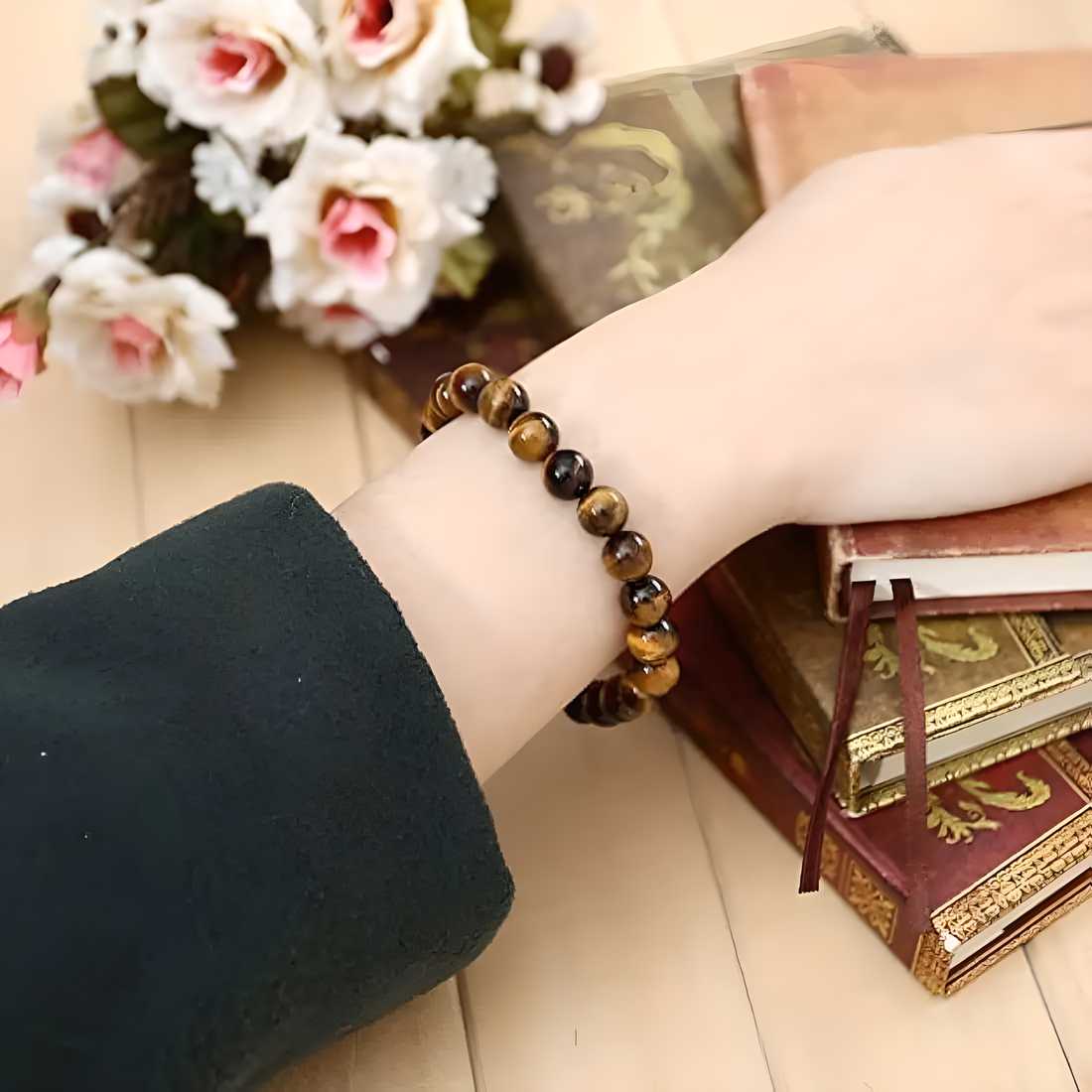 Original Tiger Eye Healing Stone Bracelet For Him & Her