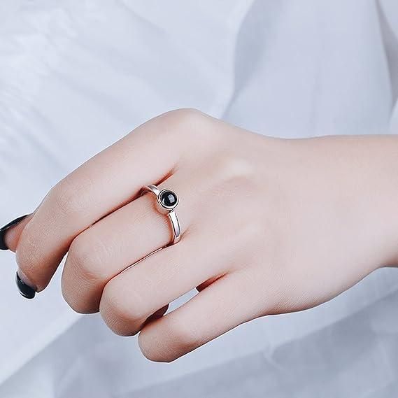 Photo Projection Ring - I Love You In 100 Languages