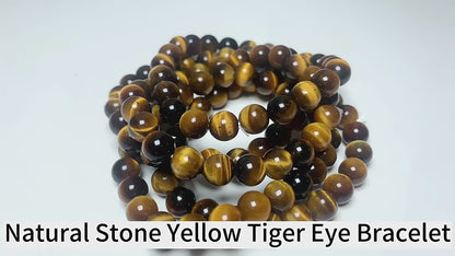 Original Tiger Eye Healing Stone Bracelet For Him & Her